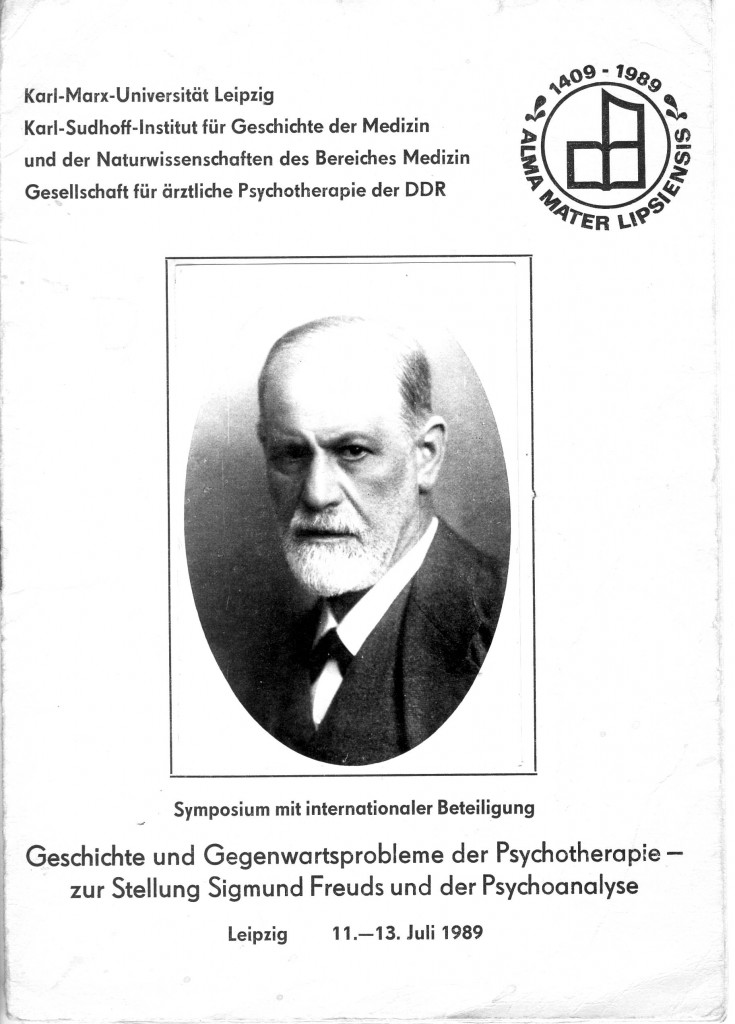 leipzig 1989 Annäherung an Psychoanalyse