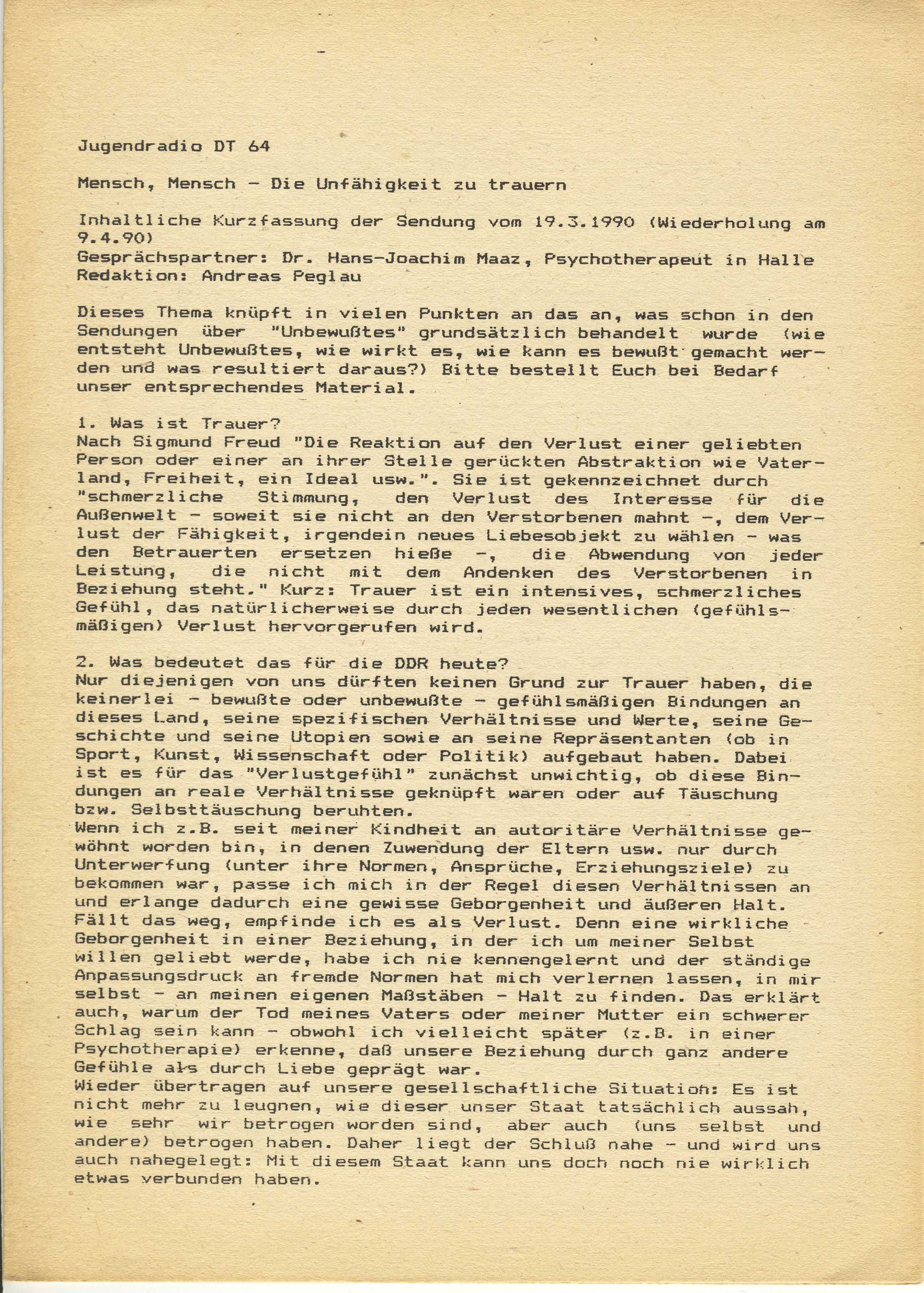 Download Unfaehigkeit zu trauern Free Unfaehigkeit Zu Trauern