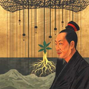 Mengzi KI-generiert mit Leonardo.ai nach einem Konzept von ChatGPT/ OPEN Ai und Andreas Peglau